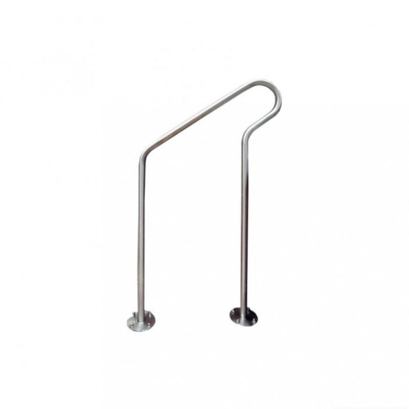 Rozsdamentes acél korlát süllyesztett medencékhez