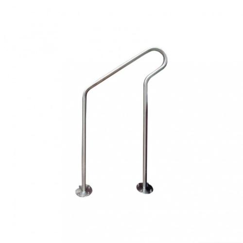 Rozsdamentes acél korlát süllyesztett medencékhez