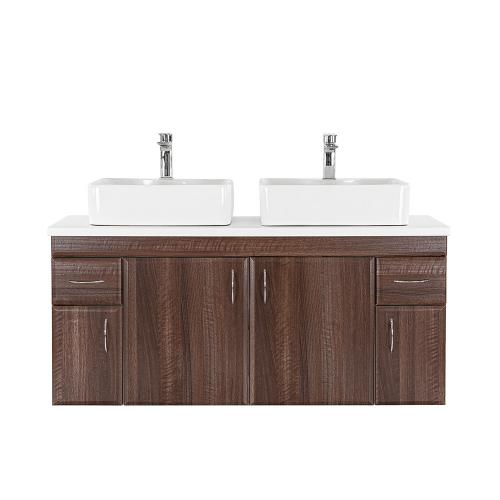 Bianco 130 alsó szekrény mosdó nélkül beton munkalappal