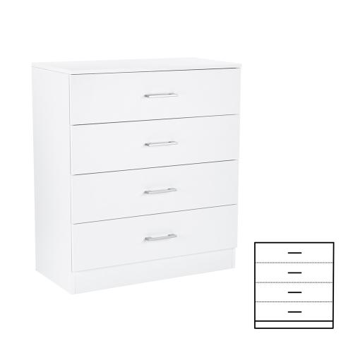 Miami komód 4 fiókos