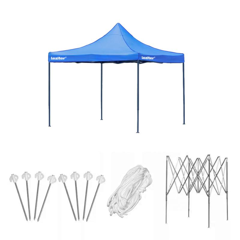 Összecsukható kerti pavilon 3x3