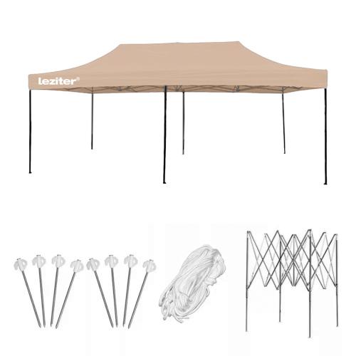 Összecsukható kerti pavilon 3x6