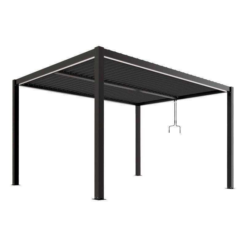 LUXE pergola 4x4m LED világítással