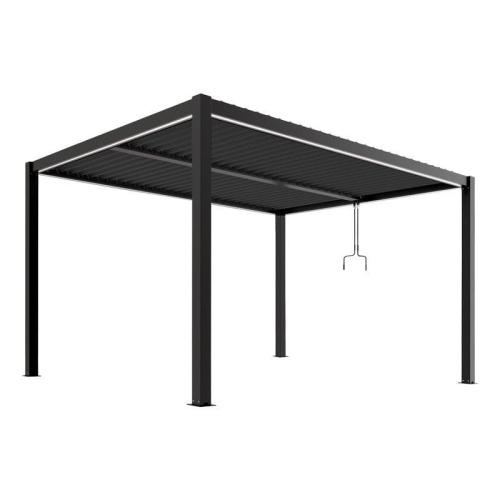 LUXE pergola 4x4m LED világítással