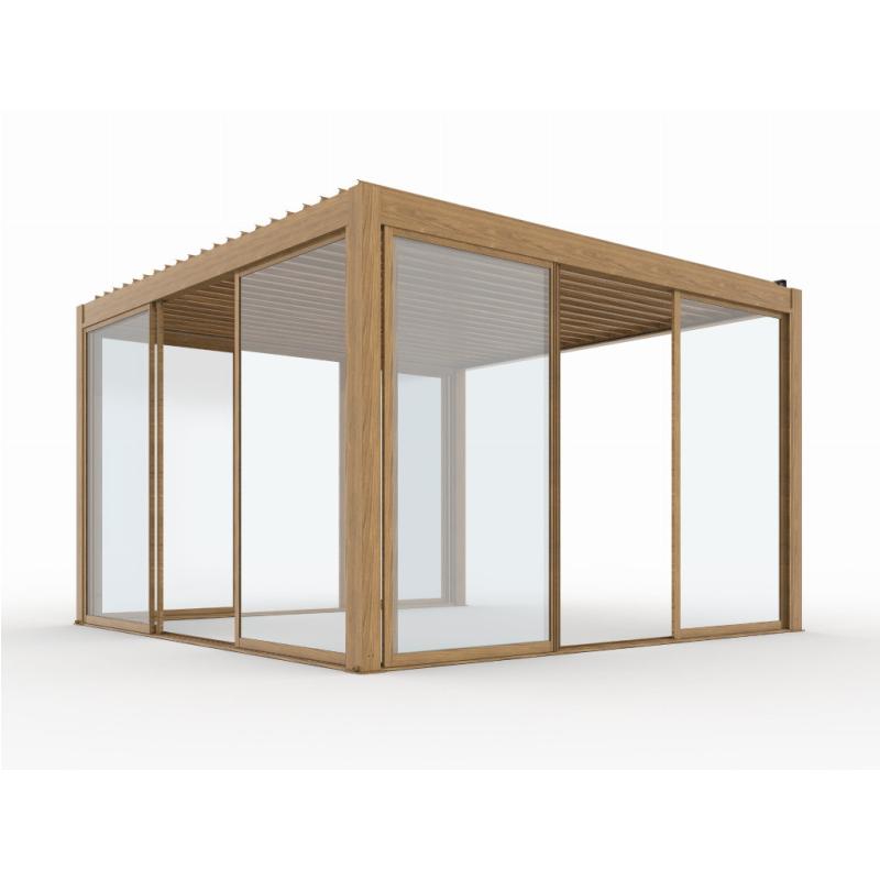 LUXE S8 tolóajtók 270x218cm 3 m-ig fa v2