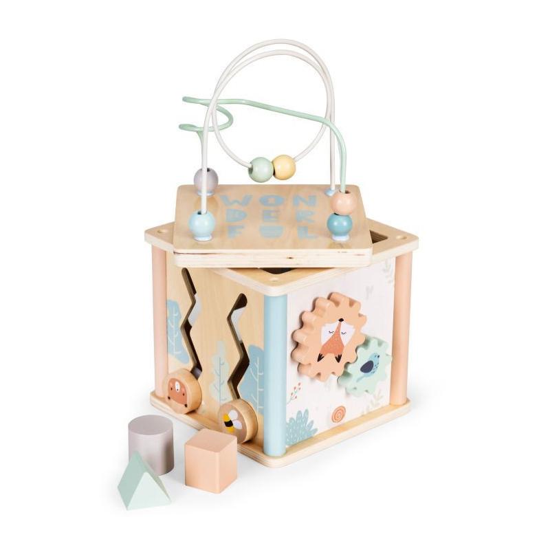 Fa montessori 5 az 1-ben kockajáték