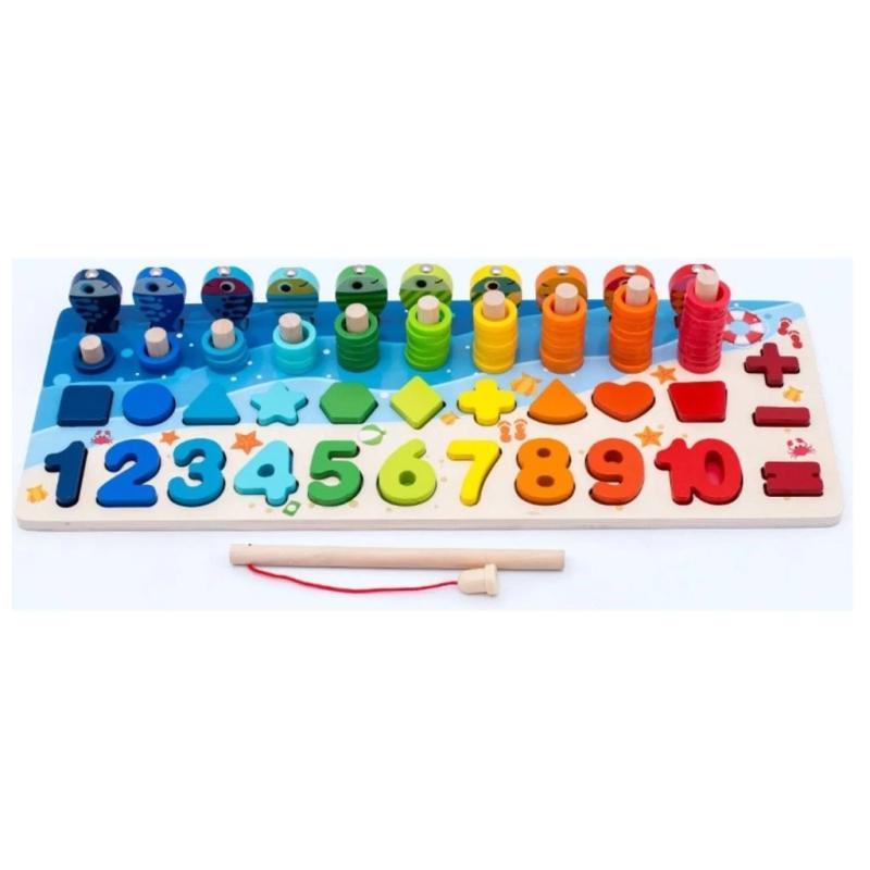 Toyuma oktató fajáték szám és alaktanuláshoz