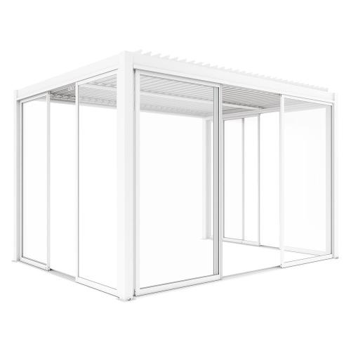 LUXE S8 tolóajtók 370x218cm 4 m-ig fehér