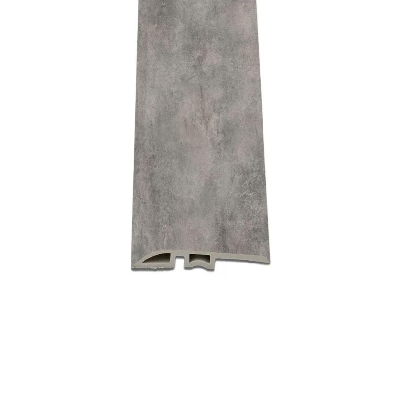 Vinyl SPC padló szintkiegyenlítő Serona kőhatású homokszürke 2400x45x8 mm