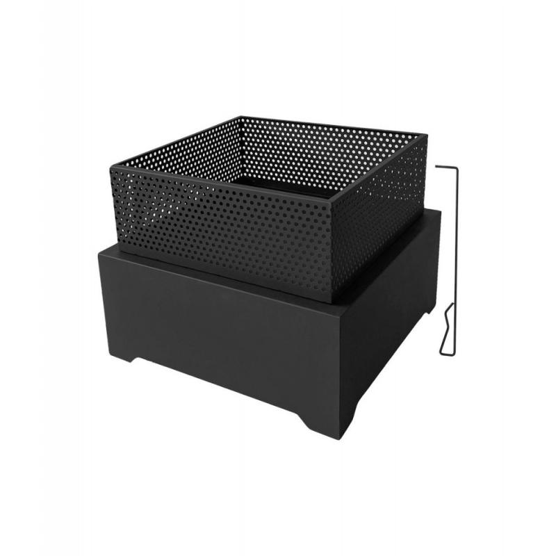 Novo acél kerti tűzrakó