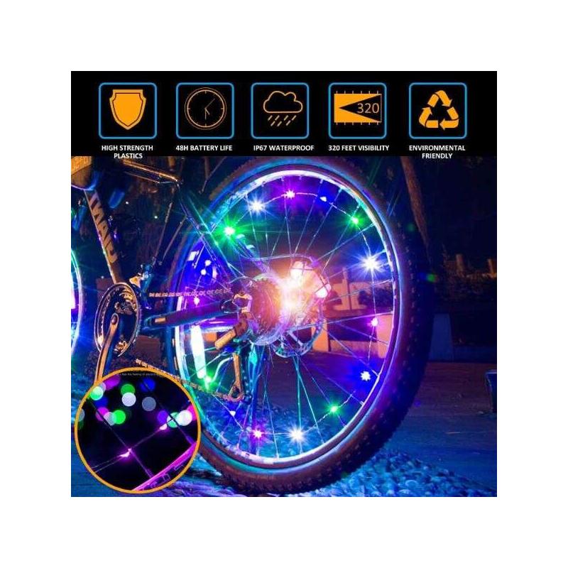 Koshing LED kerékpár világítás kerékre