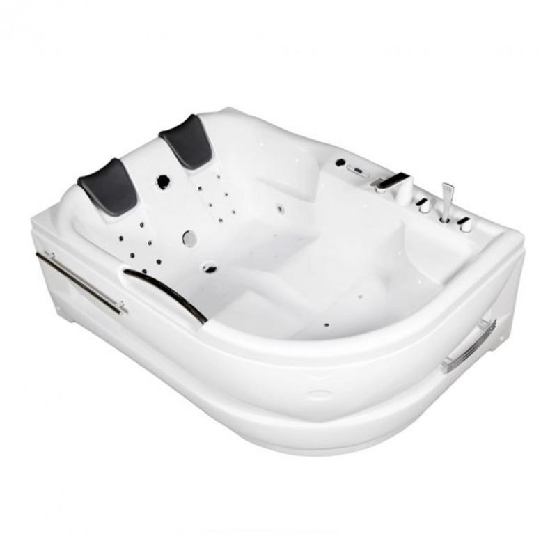 Dublo aszimmetrikus hidromasszázs kád