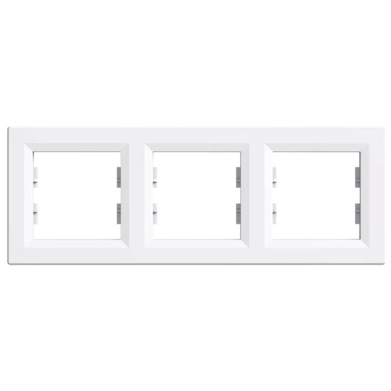 Nova hármas keret vízszintes fehér