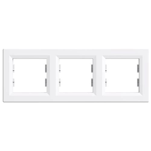 Nova hármas keret vízszintes fehér