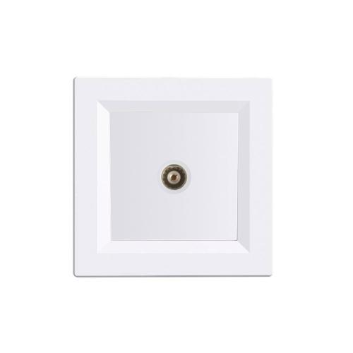 Nova TV csatlakozóaljzat fehér kerettel