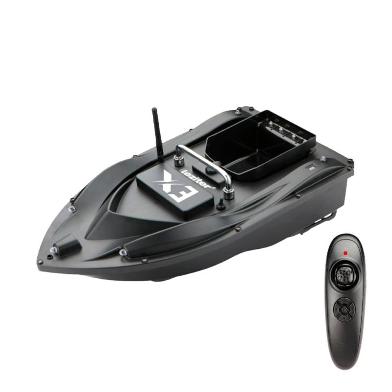 Etetőhajó X3 hátrakidobós fekete