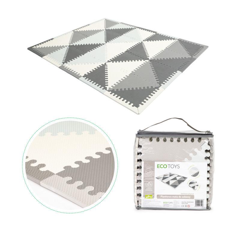 Habszivacs eva puzzle szőnyeg 20 elem 127x157cm