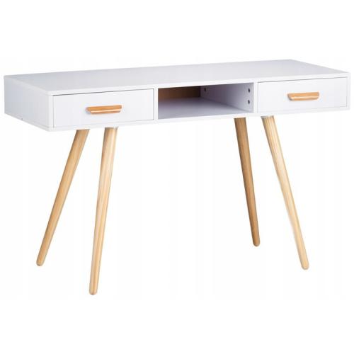 Íróasztal két fiókkal 120x45x75 cm