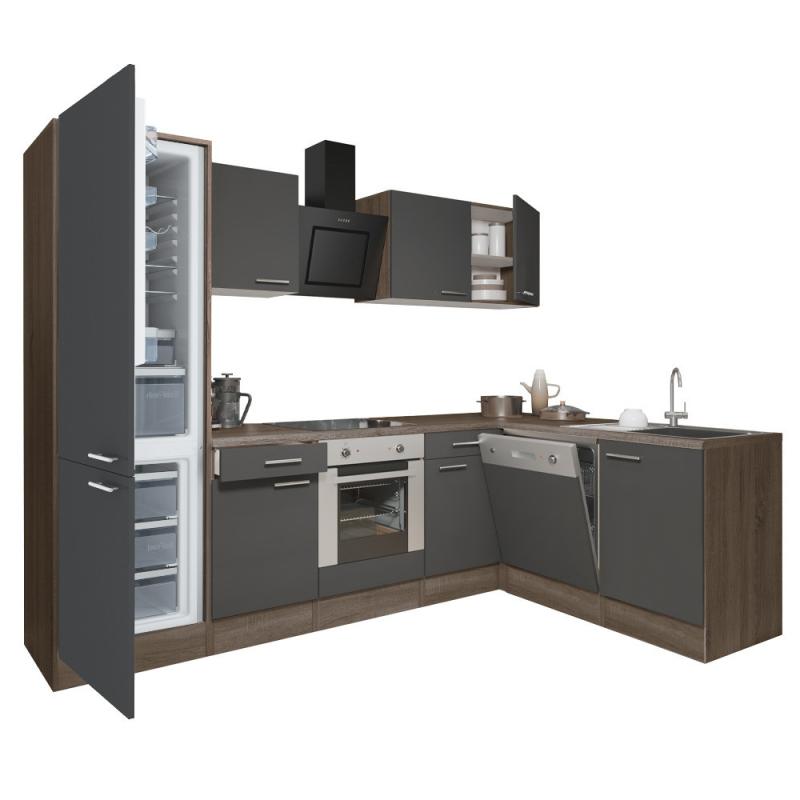 Yorki 280 sarok konyhabútor alulfagyasztós hűtős kivitelben