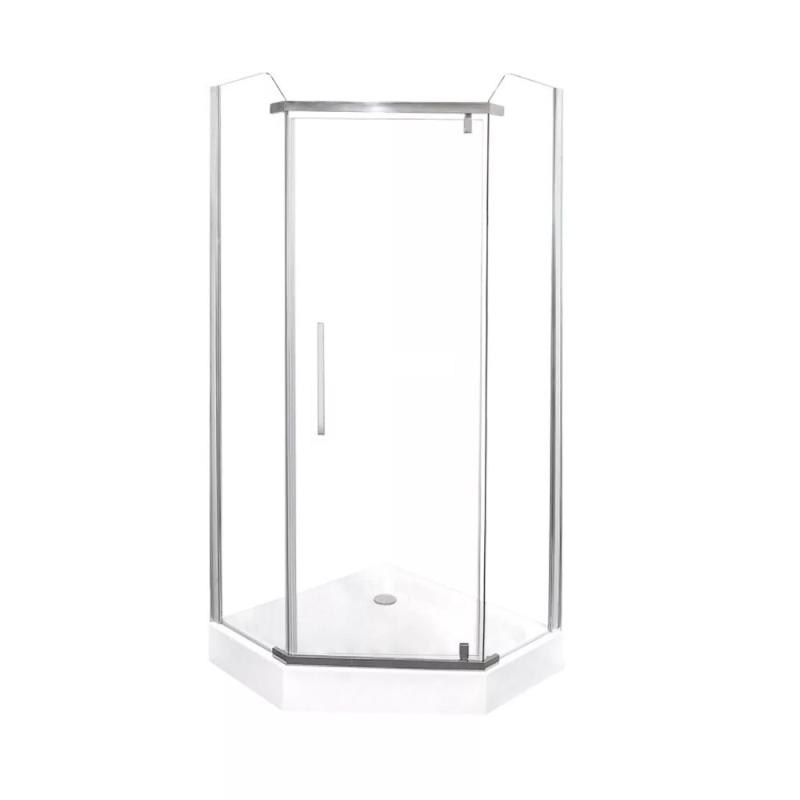 Glasgow 90x90 cm szögletes zuhanykabin zuhanytálca nélkül