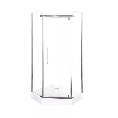 Glasgow 90x90 cm szögletes zuhanykabin zuhanytálca nélkül