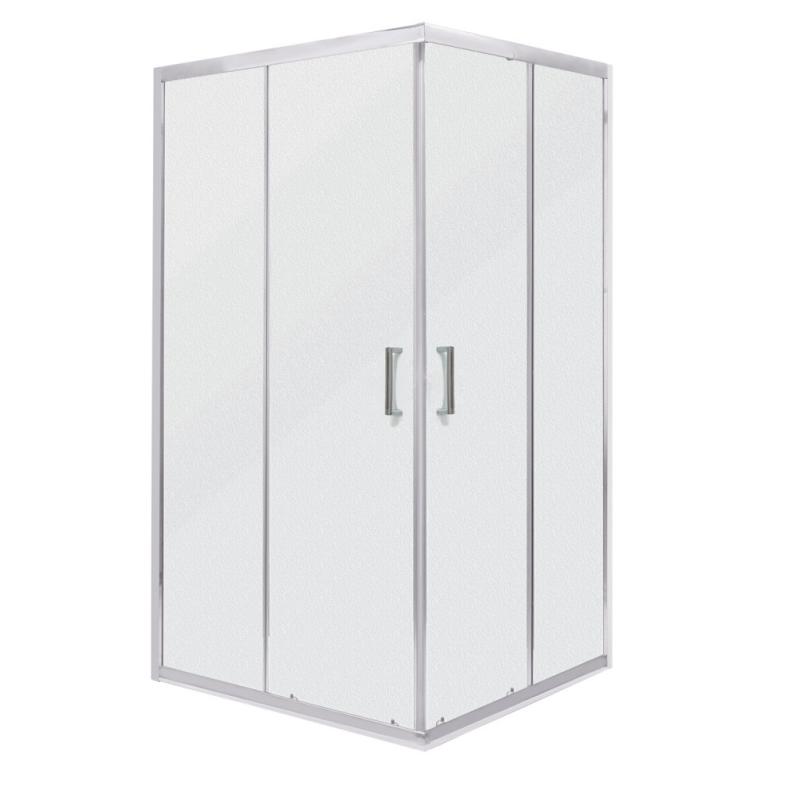 Malibu SQ szögletes zuhanykabin zuhanytálca nélkül