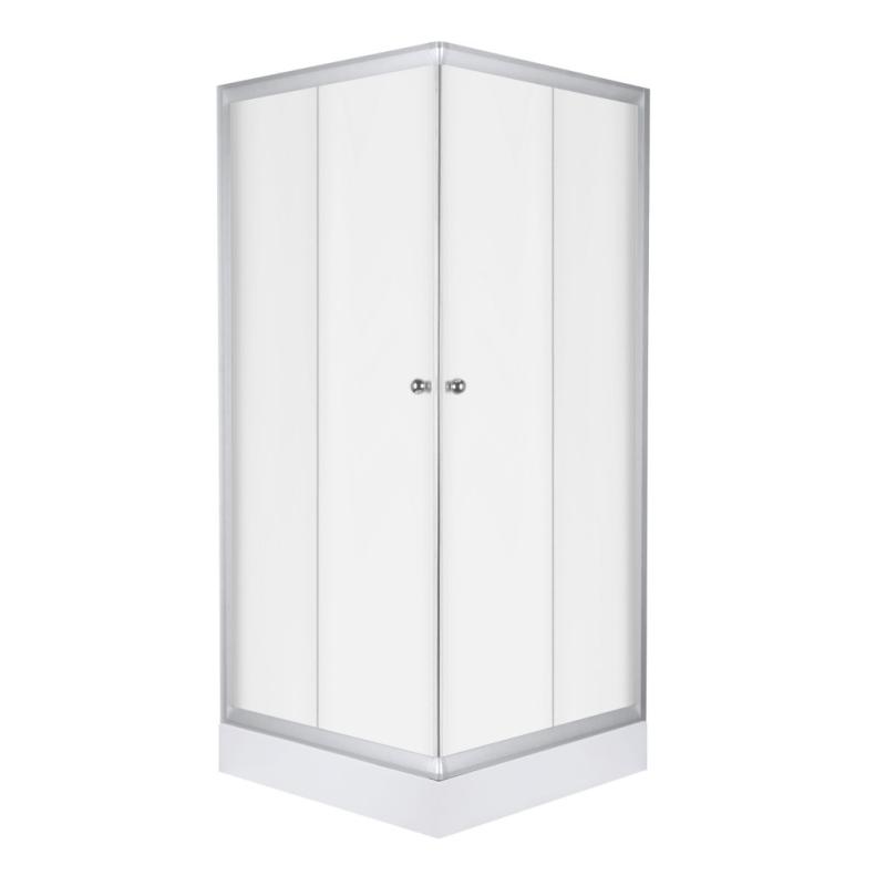 Pico 90 szögletes zuhanykabin zuhanytálcával