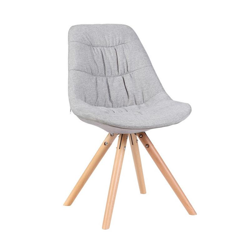 REGE Modern steppelt szék szürke/bükk