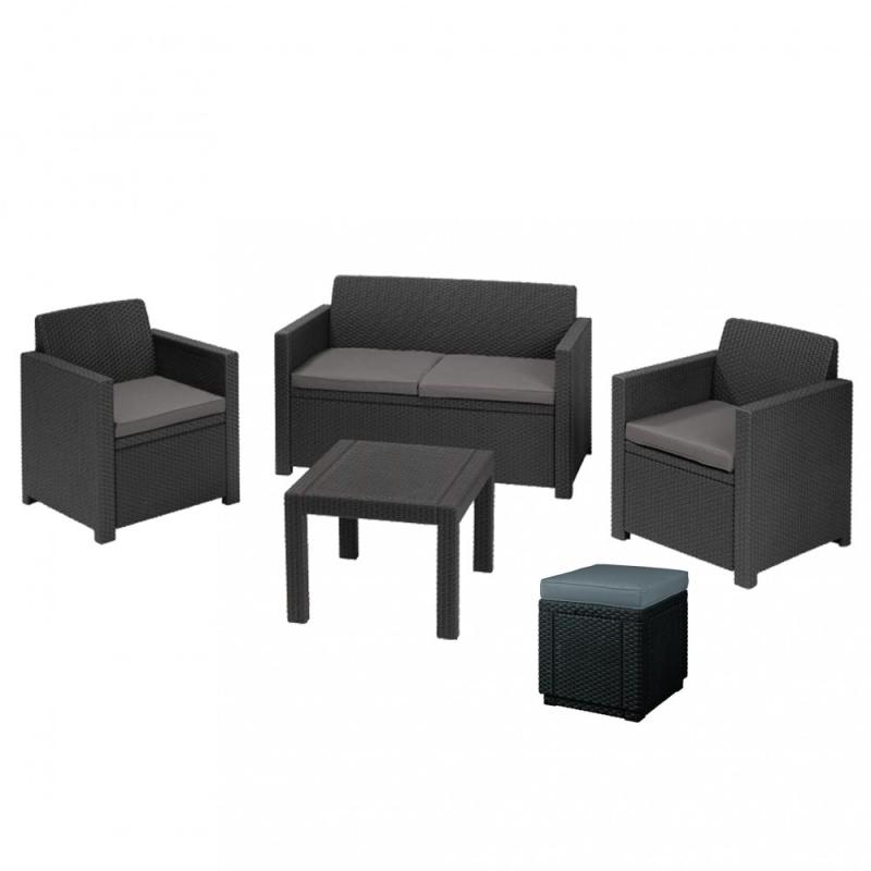 Alabamo kerti bútor garnitúra