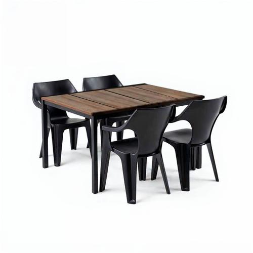 Carter 4+1 kerti bútor garnitúra szett