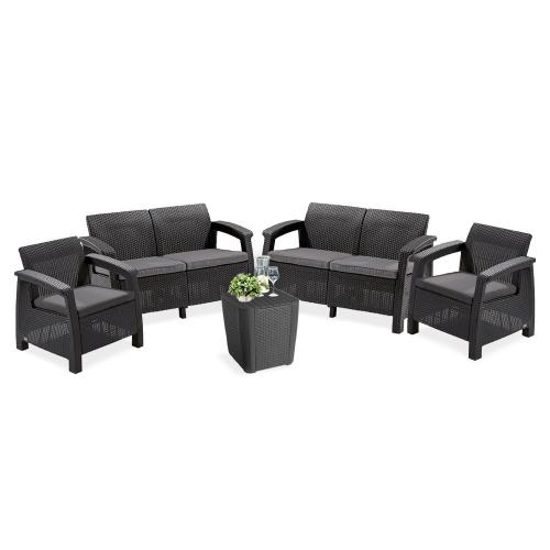 Corfu Big kerti bútor garnitúra luzon asztallal