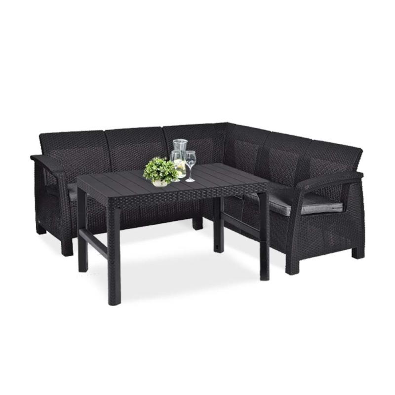 Corfu relax small sarokgarnitúra lyon asztallal