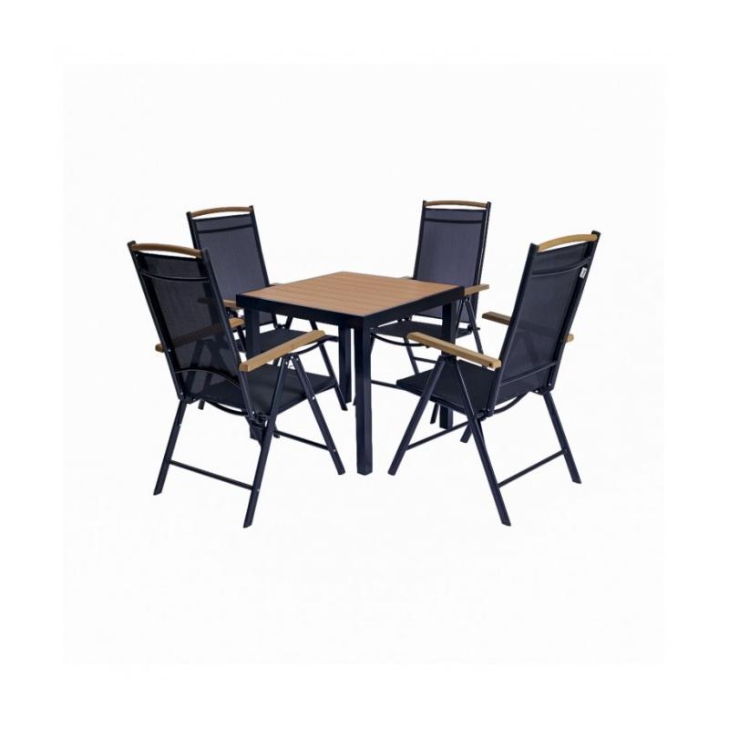 IZZY 4 személyes kerti bútor garnitúra