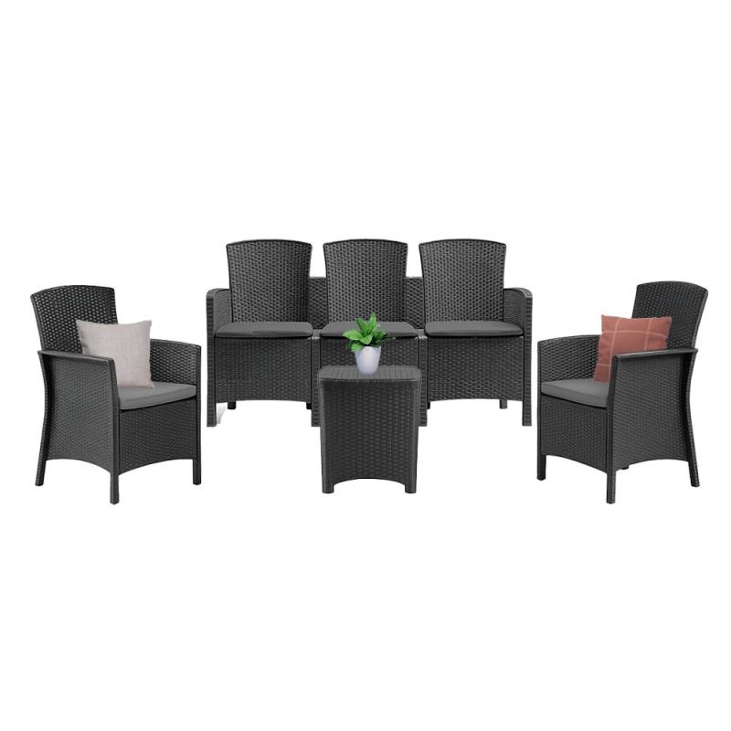 Lima 5 személyes kerti bútor garnitúra