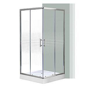Szögletes zuhanykabin