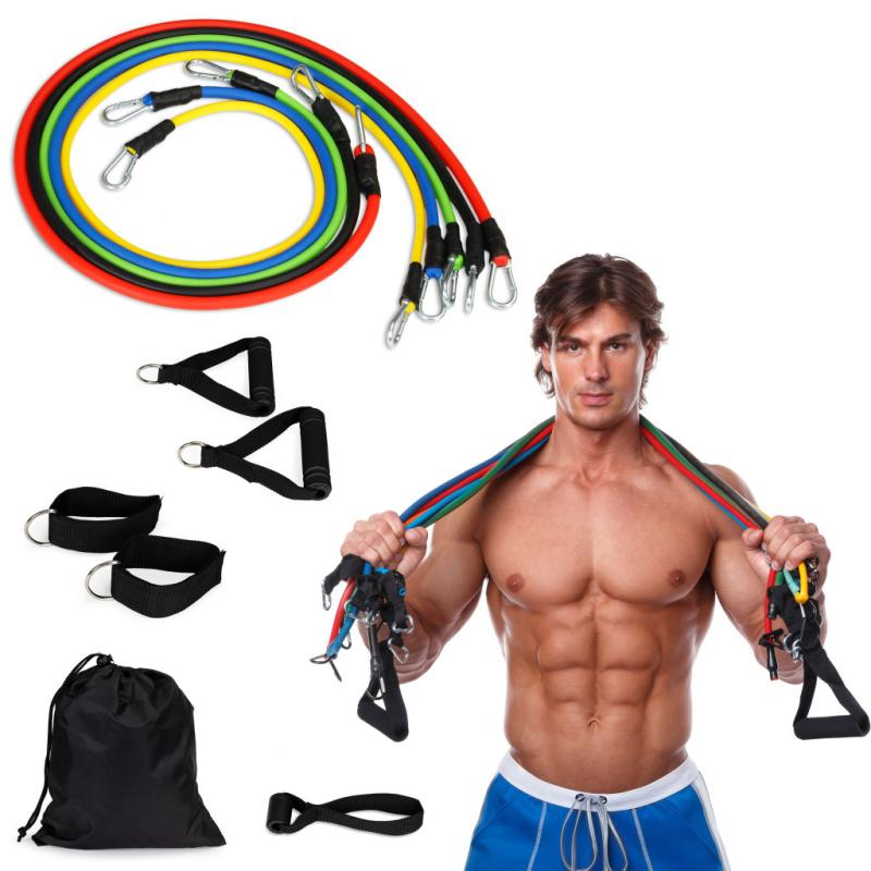 5 darabos fitnesz gumi expander