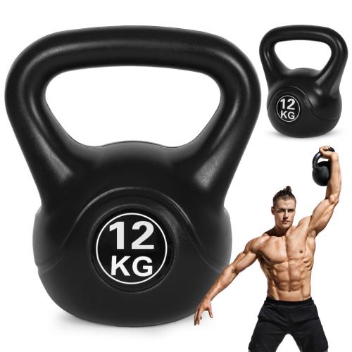 Kettlebell 12 kg fekete