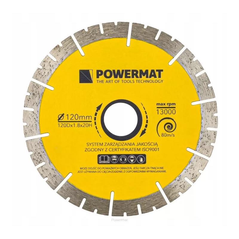 Gyémánt vágótárcsa szegmenses 120mm PM-TDG-120M