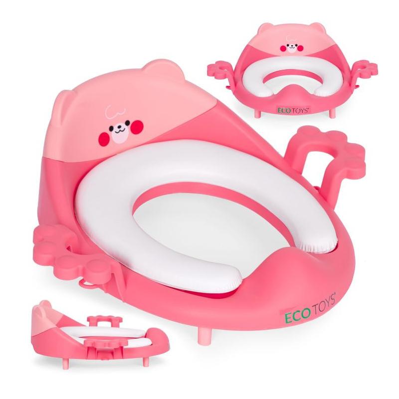 Wc szűkítő ülőke fülekkel puha párnával