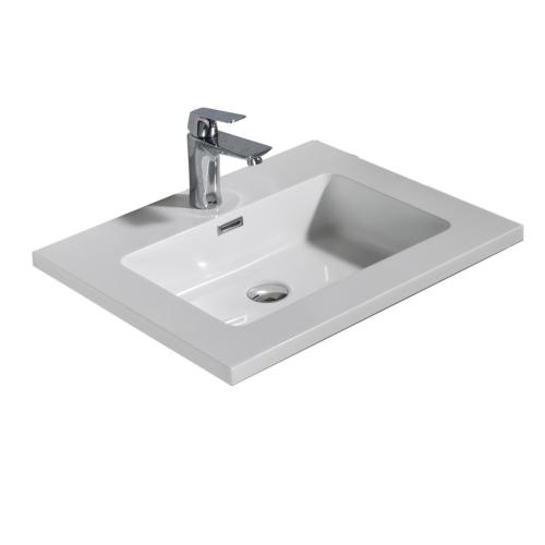 Monaco 60 öntött műmárvány mosdó, klikk-klakk leeresztővel