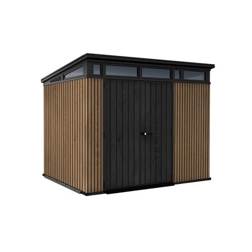 Signature PENT 9x7 műanyag kerti ház velencei barna