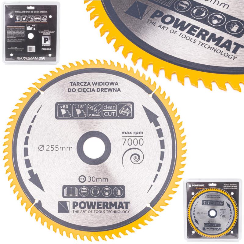 Fűrészkorong 255x30 80z TDD-255x30x80Z