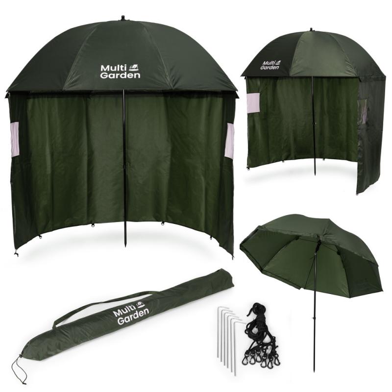 Nyitott sátras horgász ernyő