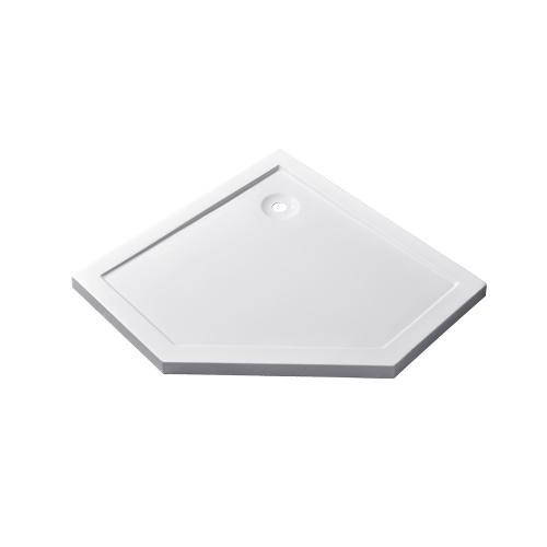 Modena Slim ötszögletű alacsony akril zuhanytálca 90x90 cm