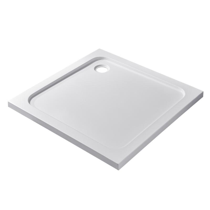 Modena Slim szögletes alacsony akril zuhanytálca 100x100 cm