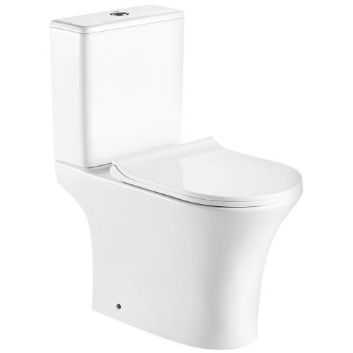 Makalu monoblokkos kompakt WC hátsó kifolyással ülőkével