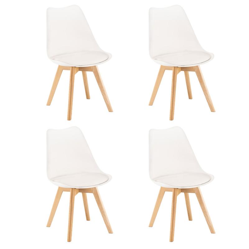 Silla étkezőszék 4 db fehér színben