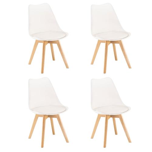 Silla étkezőszék 4 db fehér színben