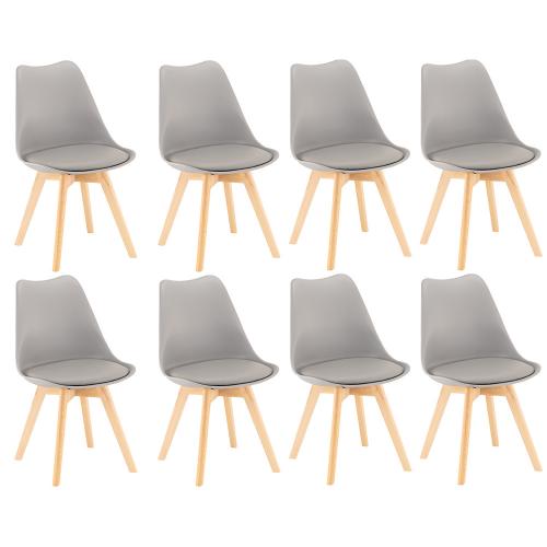 Silla étkezőszék 8 db szürke színben