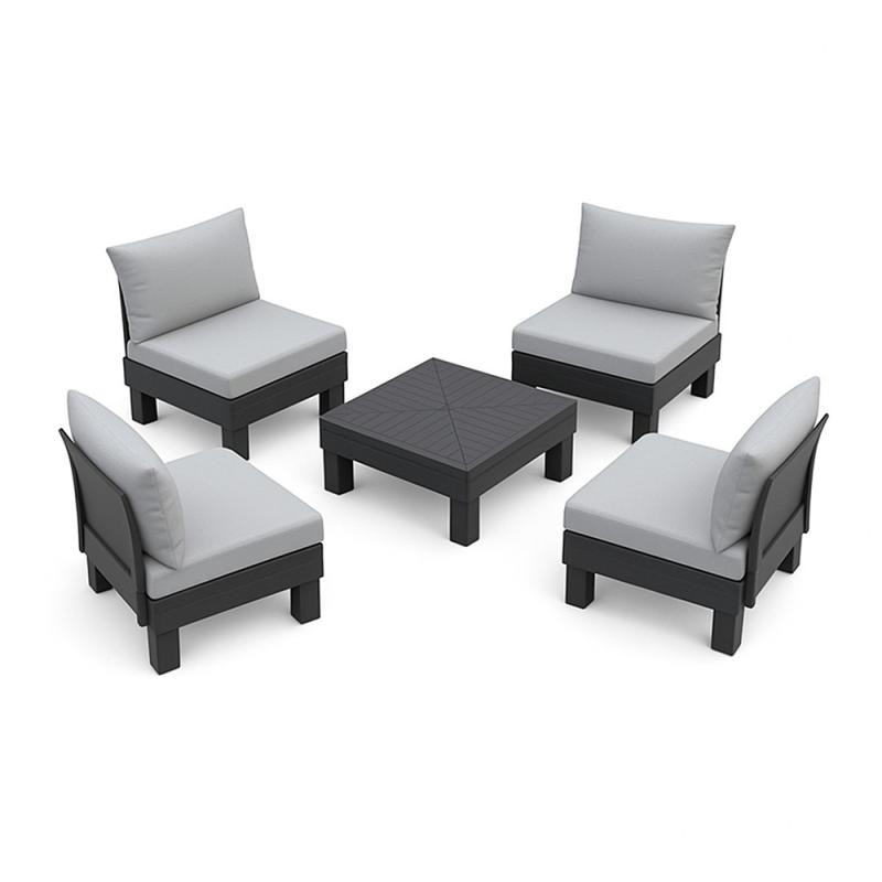 Elements II 4 személyes kerti bútor garnitúra